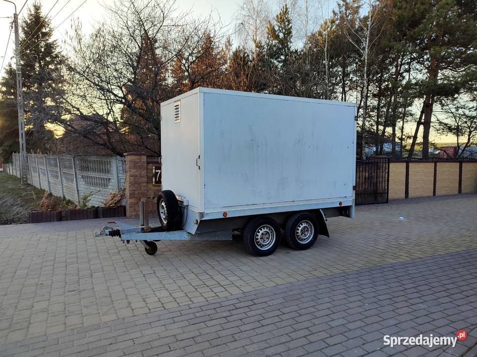 Przyczepa VERDONK KONTENERFURGON DMC 2000 Kontenerowe Gliwice sprzedam