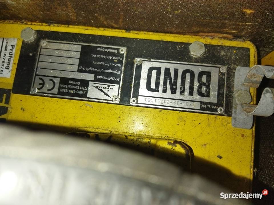 Enerpac pompa hydrauliczna podnośnik Piotrków Trybunalski