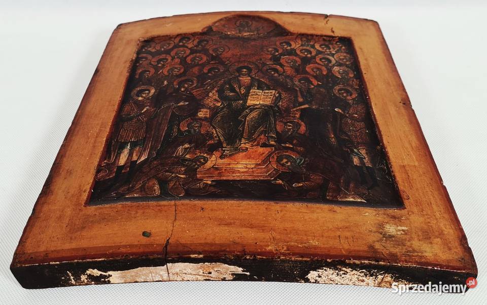 Ikona Deesis XIX wiek 0218 sprzedam