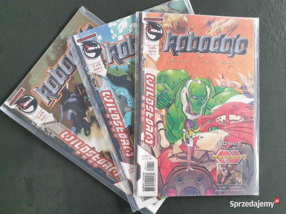 Manga Robodojo Wildstorm 3 komiksy Gdynia