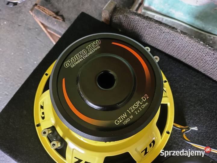 Skrzynia bassowa basowa tuba subwoofer Ground Głośniki