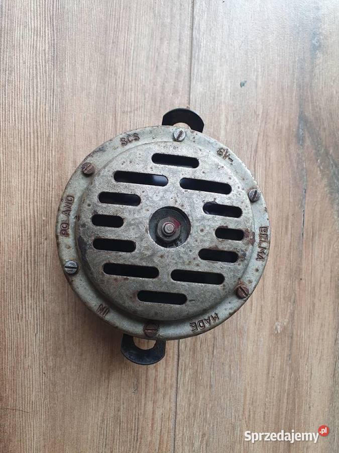 Klakson sygnal Wsk mo6 b1 64 dwuramowka 1969 Klaksony