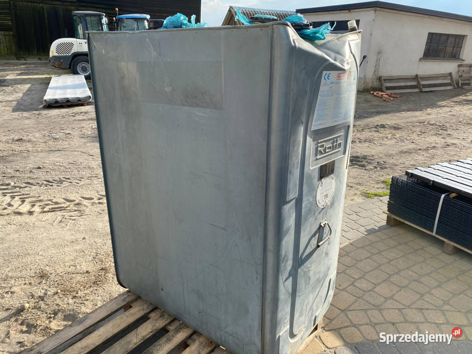Zbiornik na olej opałowy dwupłaszczowy ROTH DWT Ruda sprzedam