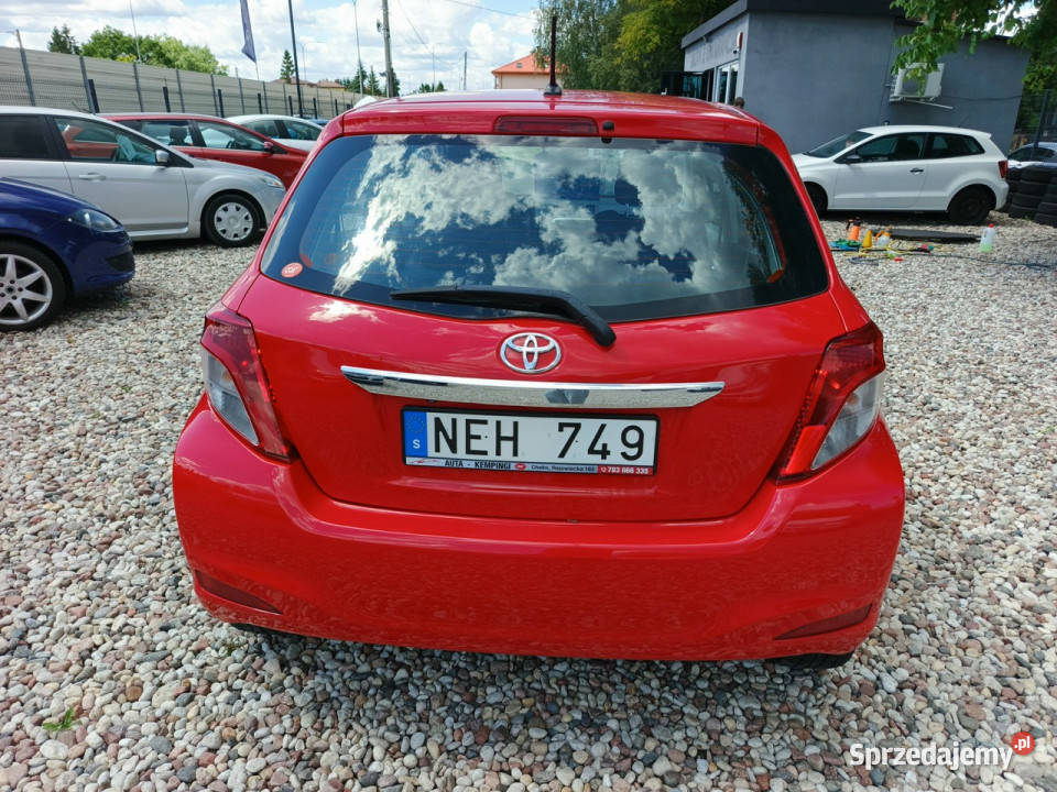 Toyota Yaris 13 benzyna opłatach III 20112019 wielofunkcyjna kierownica lubelskie