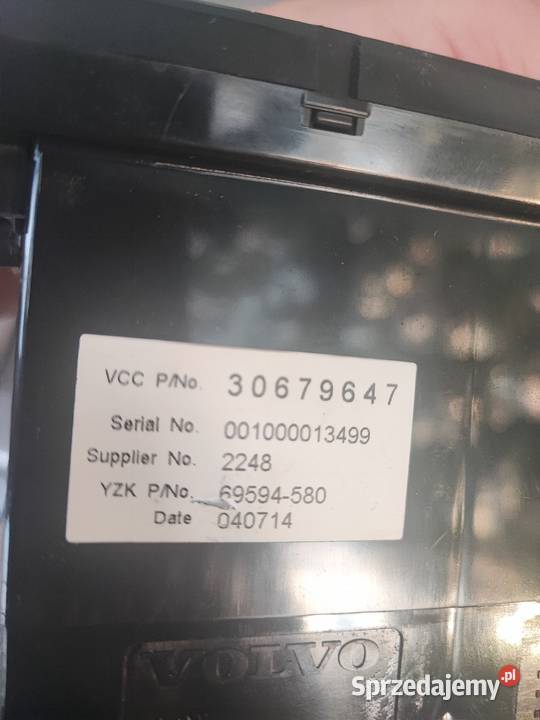 Volvo S40 V50 Radio wyspa odtwarzacz CD osobowe śląskie Rydułtowy