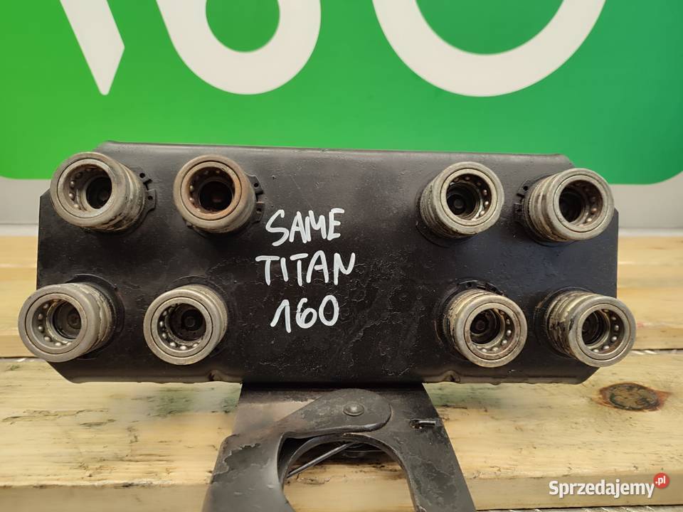 Gniazda hydrauliczne szybkozłącza SAME TITAN 160 wielkopolskie Wilkowo sprzedam