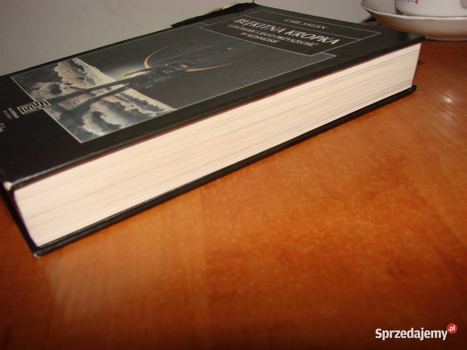 Błękitna kropka C Sagan fizyka, astronomia pomorskie Pruszcz Gdański