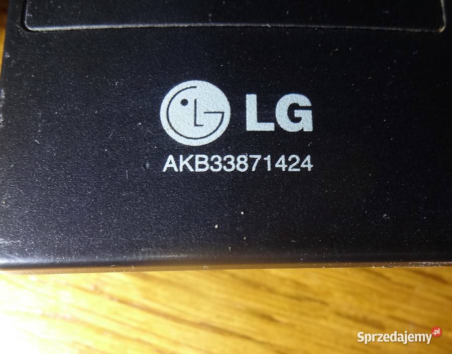 Pilot LG 33871424 do telewizorów LG zachodniopomorskie Szczecin