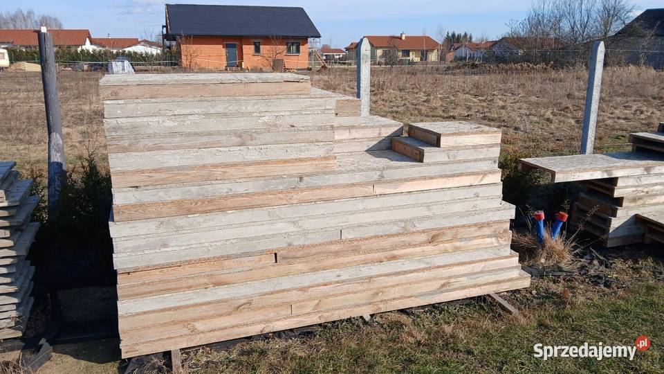 Szalunki fundamentowe z OSB 18 mm i kantówki 4x6 mazowieckie Żyrówek