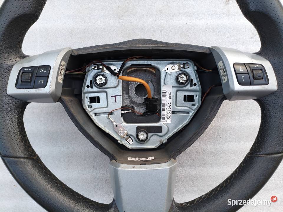 Skórzana Kierownica Multifunkcyjna Opel Astra H mazowieckie Wyszków sprzedam