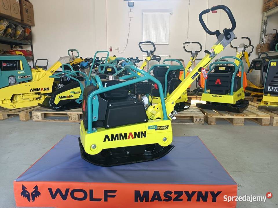 ZAGĘSZCZARKA REWERSYJNA AMMANN APR 2240 NOWA nie Trzebnica