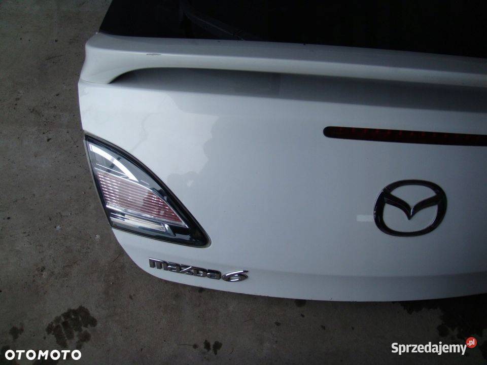 KLAPA BAGAŻNIKA MAZDA 6 GH HB 20082012 osobowe świętokrzyskie Włoszczowa