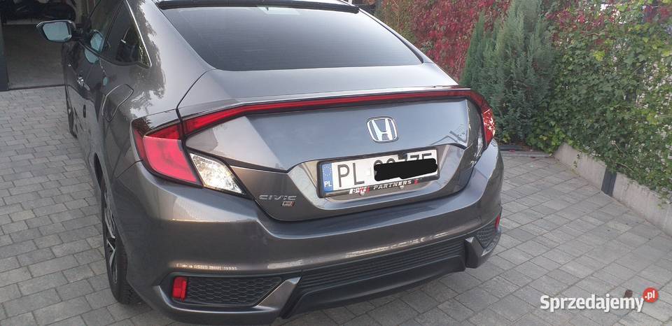 Honda Civic X Coupe 20 160 LPG Niski Przebieg automatyczna Samochody osobowe Leszno sprzedam