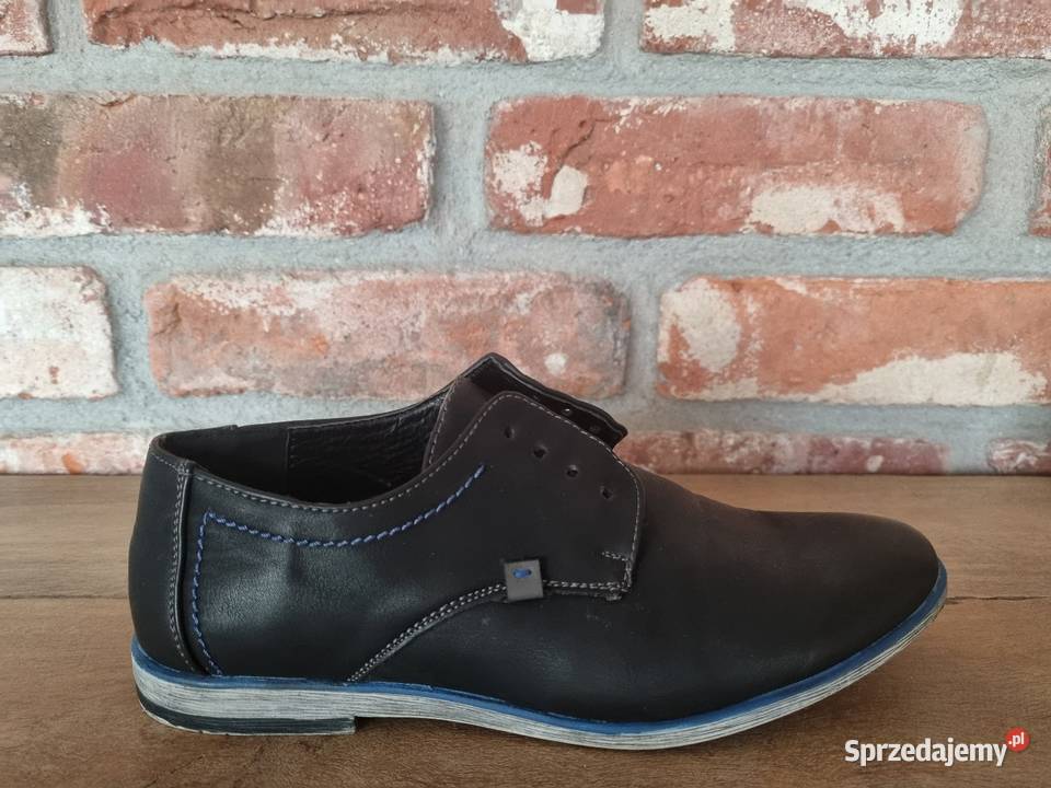 Czarne półbuty Haver Warszawa