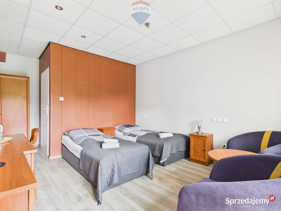 Funkcjonujący obiekt hotelowy z potencjałem