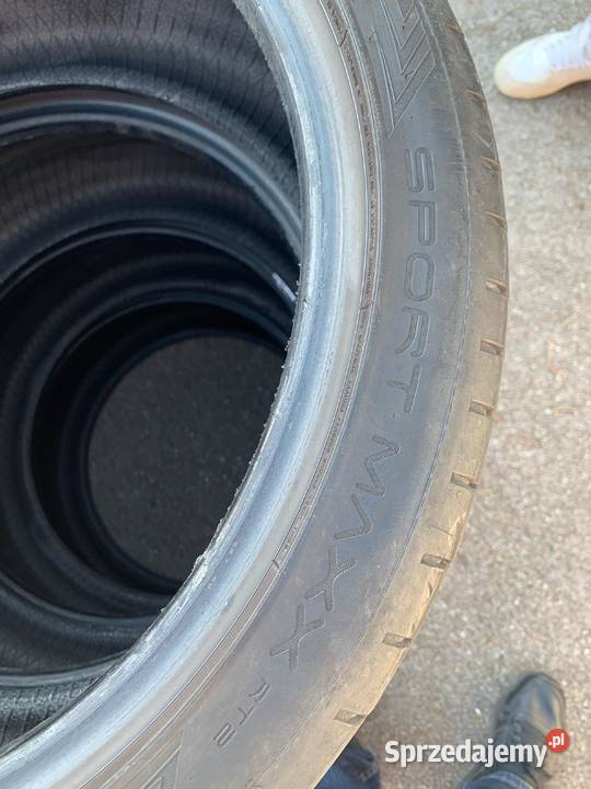 4x opony Dunlop Sport Maxx Rt2 22540 R18 2019r sprzedam