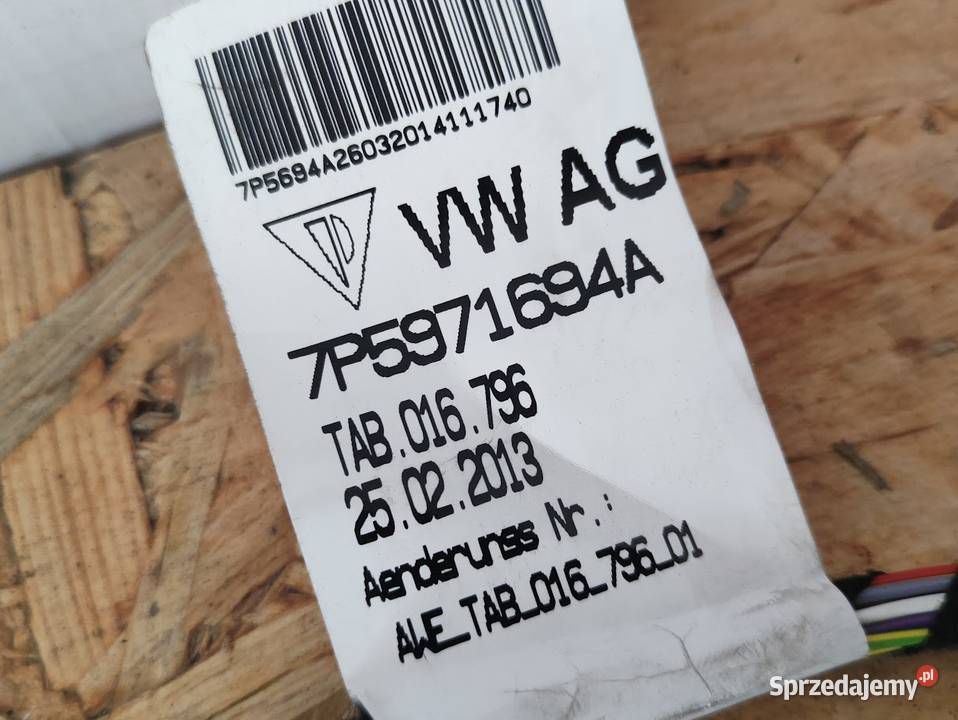 Wiązka Instalacja Drzwi Lewy Tył Porsche Cayenne osobowe Motoryzacja Pleszew