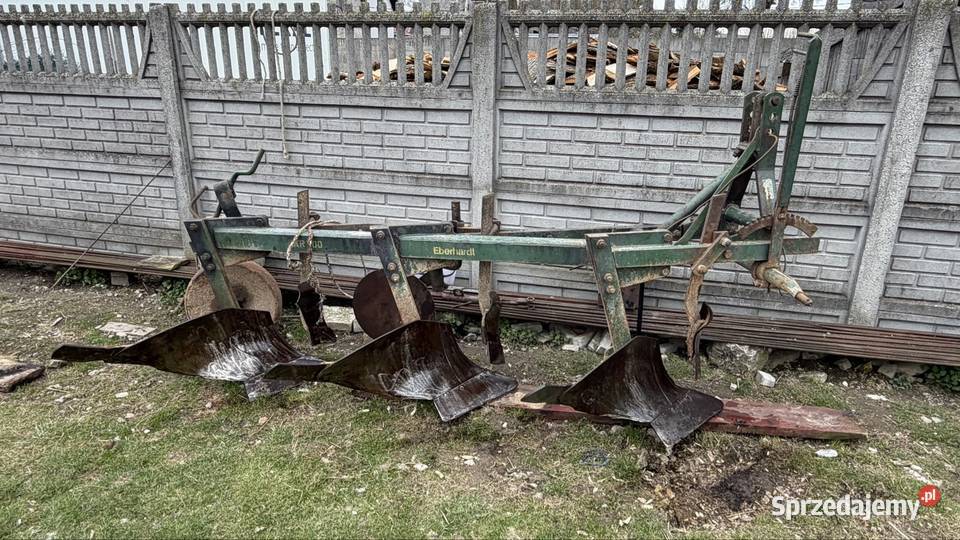 Pług 3 Skibowy Eberhardt Piotrów-Gułaczów sprzedam