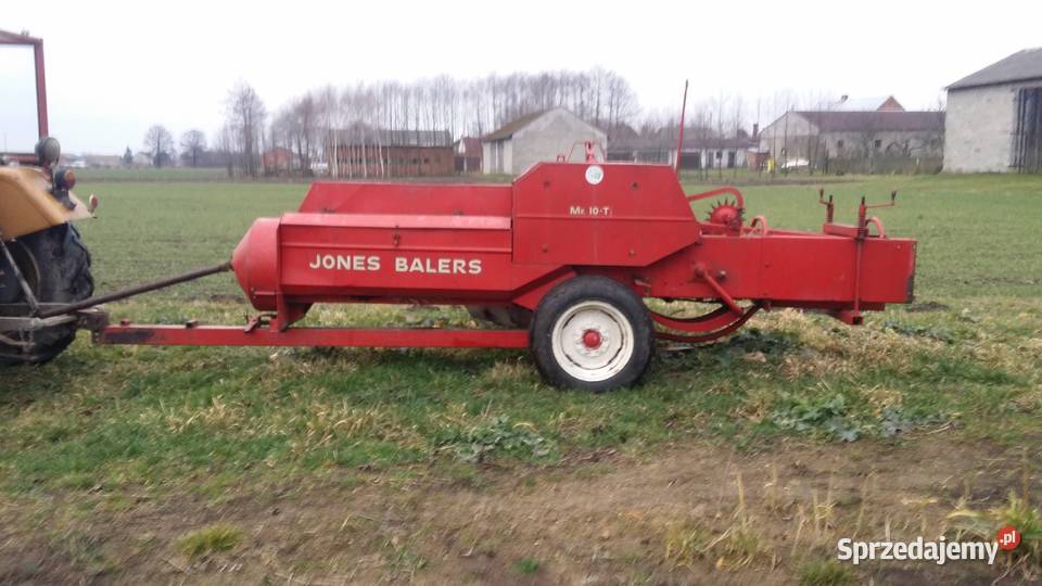 Prasa JONES BALERS Mk 10T koło części aparat Wieluń sprzedam