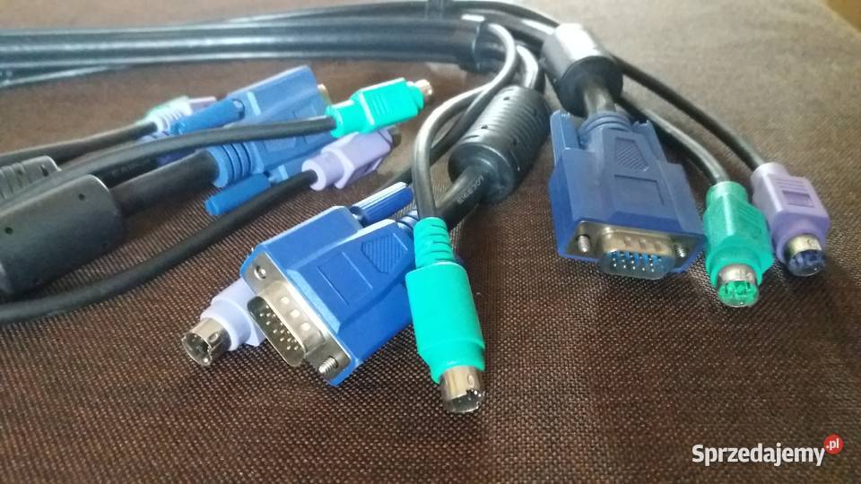 DLink Zestaw kable DKVMCB KVM kabel VGA komputer