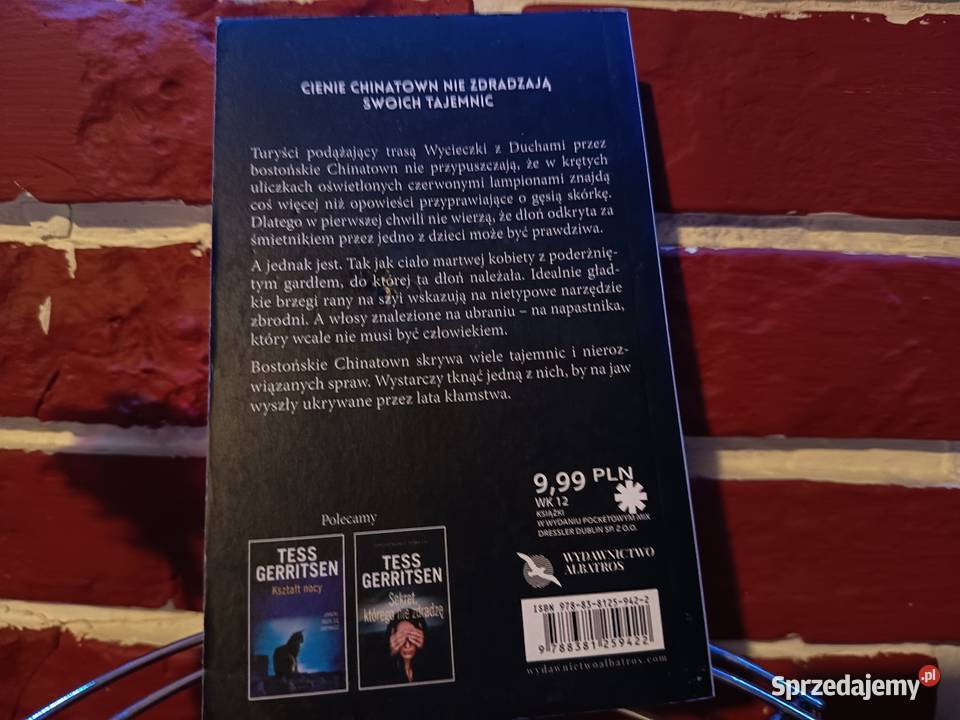 kryminał i thriller tess gerritsen milcząca miękka