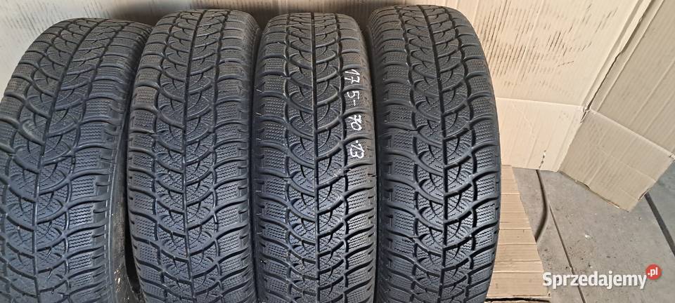 4x opony zimowe 175 70 13 KELLY używane jedną Zamość