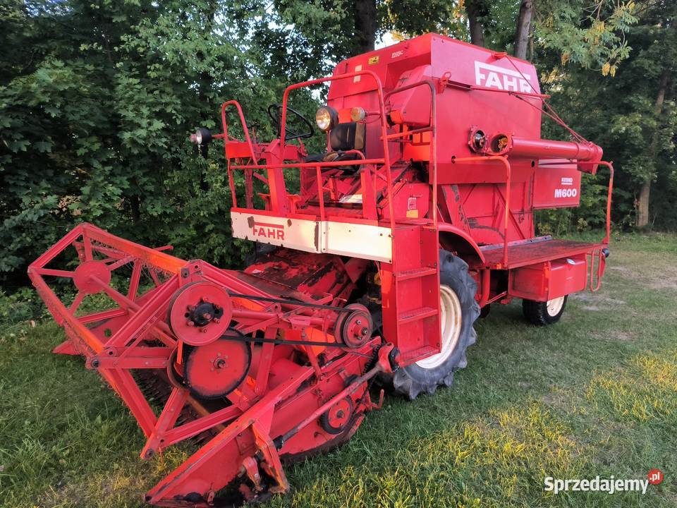 Kombajn Fahr M600 DeutzFahr podlaskie Korycin