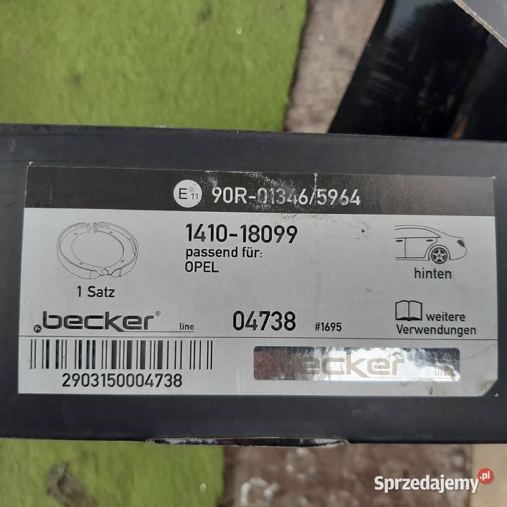 90R013465964 Szczęki hamulcowe Opel Dębno