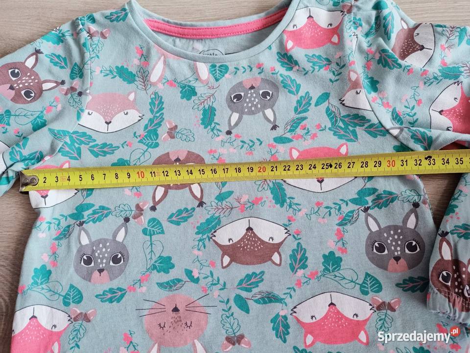 Bluzka koszulka dziewczęca na długi rękaw leśne mazowieckie sprzedam