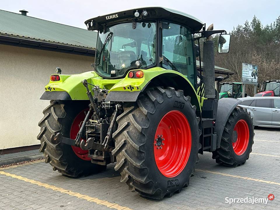 Claas Arion 530 Tuz i wom Ares 620 ATZ MF 6465 Ciągniki mazowieckie