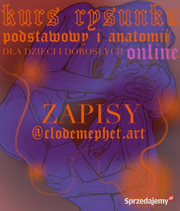 Kurs Rysunku Podstawowego Anatomii Online i Kursy artystyczne Warszawa