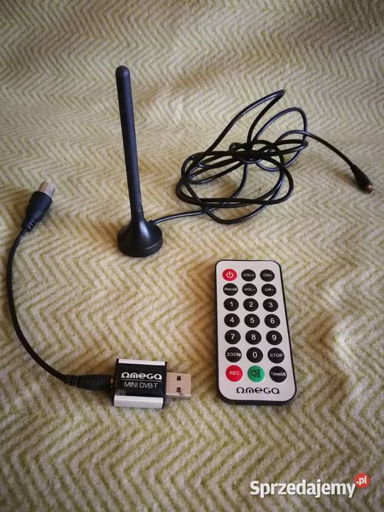 Tuner TV na USB Omega Mini DVBT Pilot Antena Tunery Szczecin