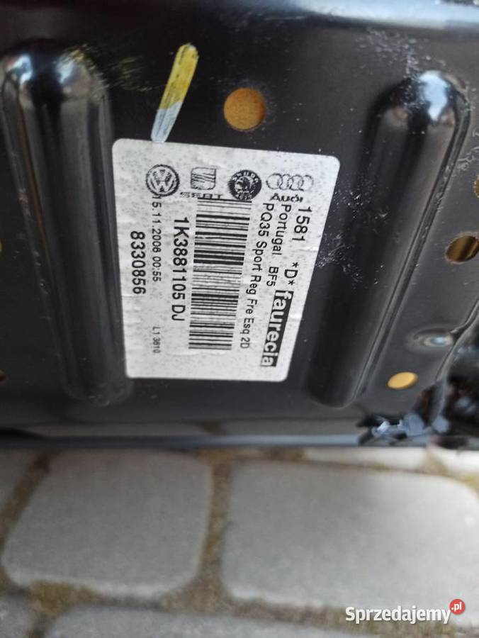 VW EOS FOTELE KANAPA SKÓRA KOMPLET 2006r Bolesławiec sprzedam