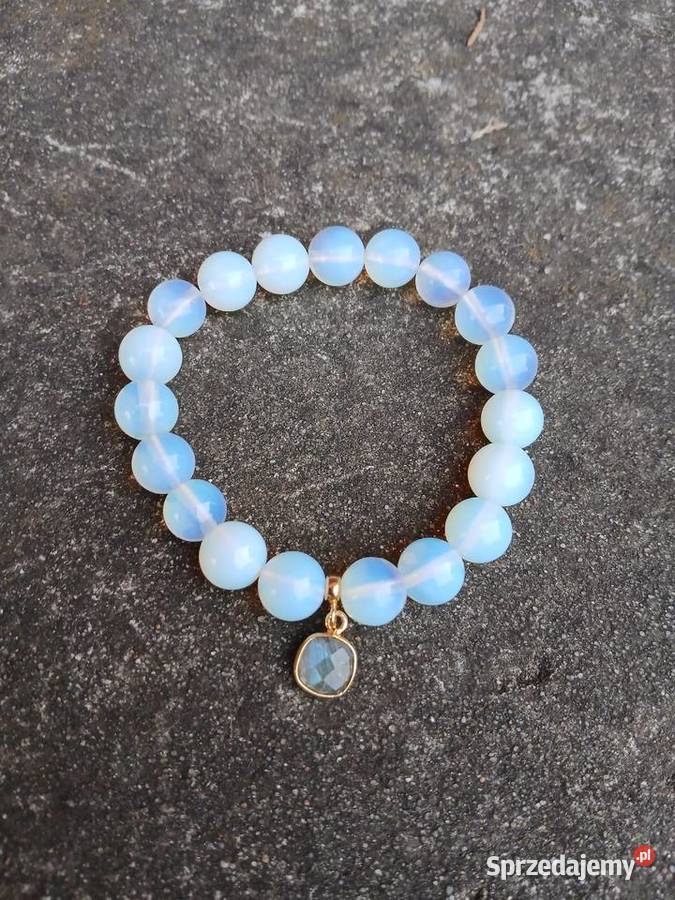 Bransoletka z Opalu i Labradorytem w okuciu Bransoletki Kielce