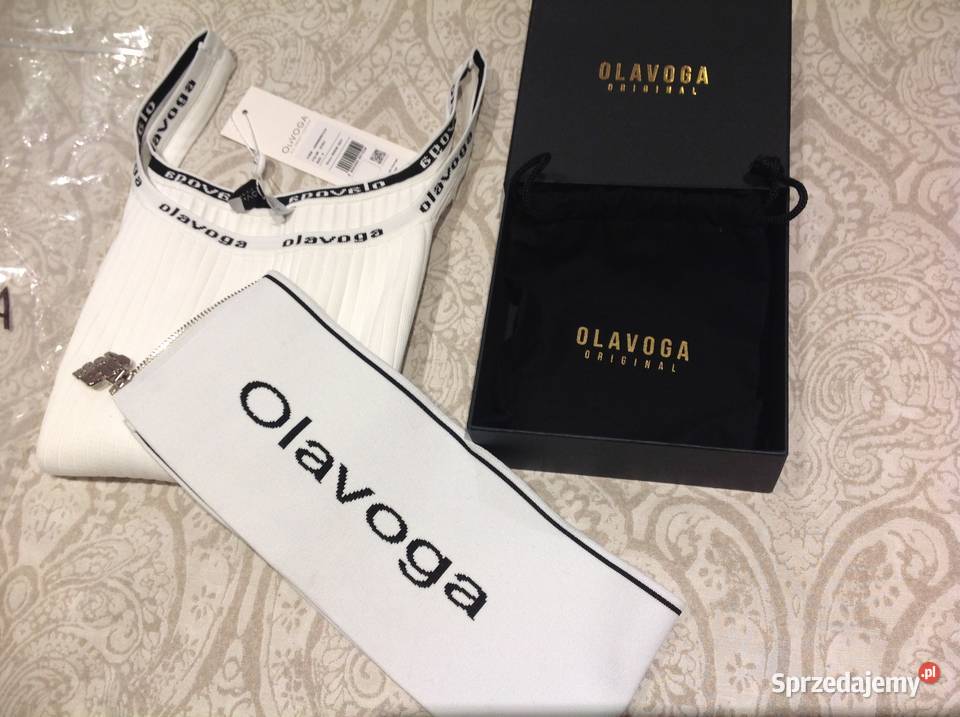 Sukienka Letnia Damska OLAVOGA S SM Biała NOWA Rozmiar 36(S) Nowa Sól