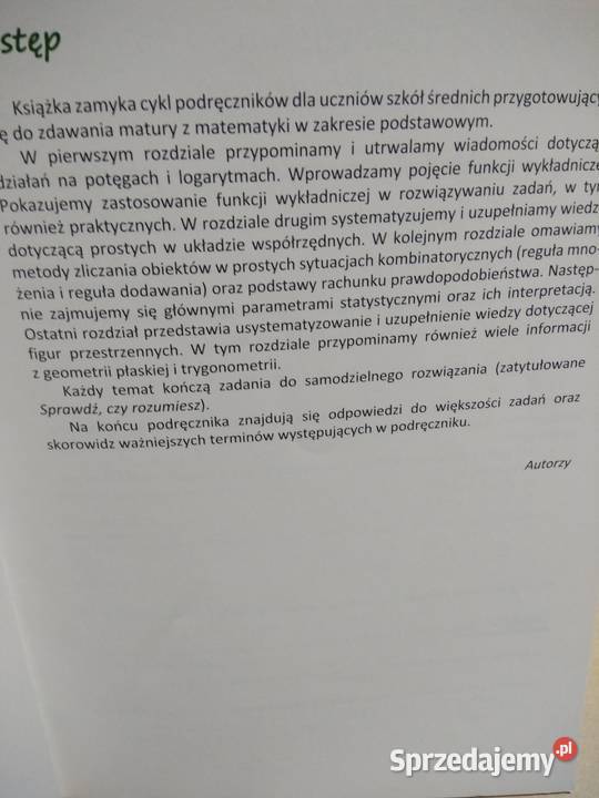 Matematyka 3 Pazdro podręcznik podstawowy Antyki, Sztuka, Kolekcje Warszawa