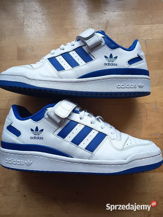 Adidas Forum Low FY7756  białoniebieskie r 44 23