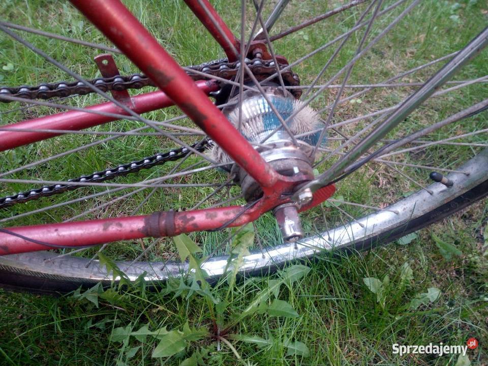 Rower damka niemiecka Prophete 1988 torpedo koła Lublin