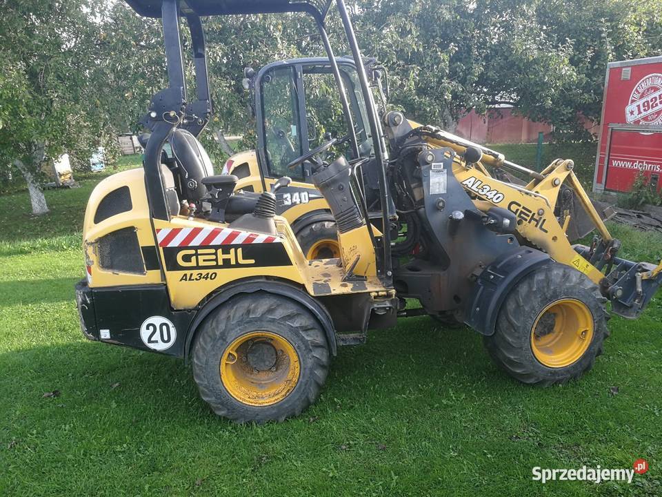 Gehl al 340 ładowarka mini ładowarka nie