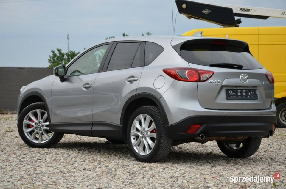 Mazda CX5 22D 150 4x4 Serwis Bose Bixenon Skóra nawigacja Kutno