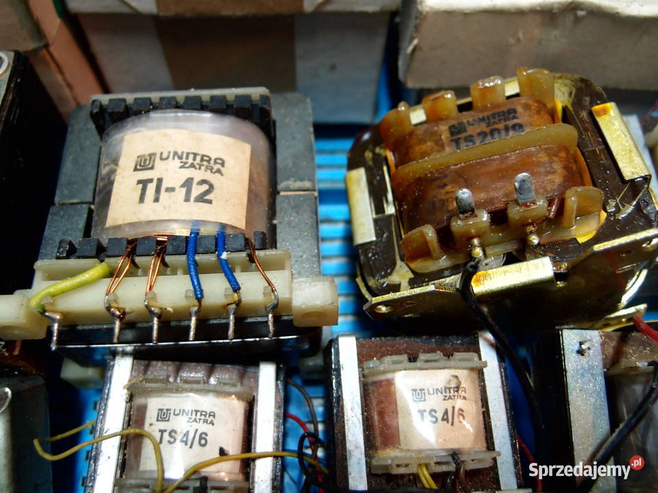 unitra ZATRA trafo zasilajace sieciowe i Elektronika łódzkie Łódź