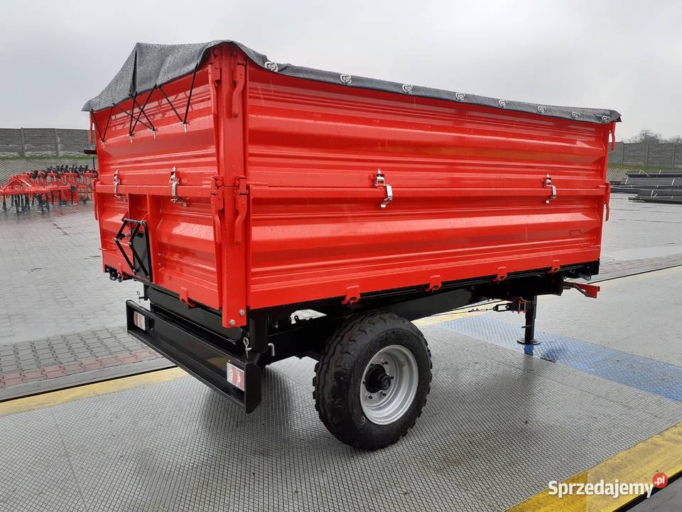 Przyczepa jednoosiowa EuroMasz 3t wywrotka 3 Radomsko