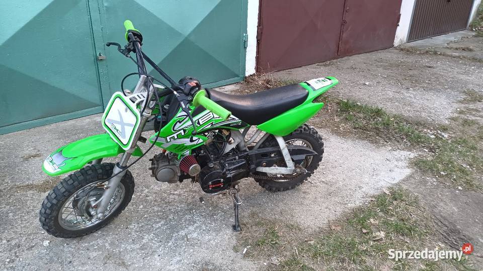 Mini cross pit bike honda crf50 zielony Brzeg Dolny
