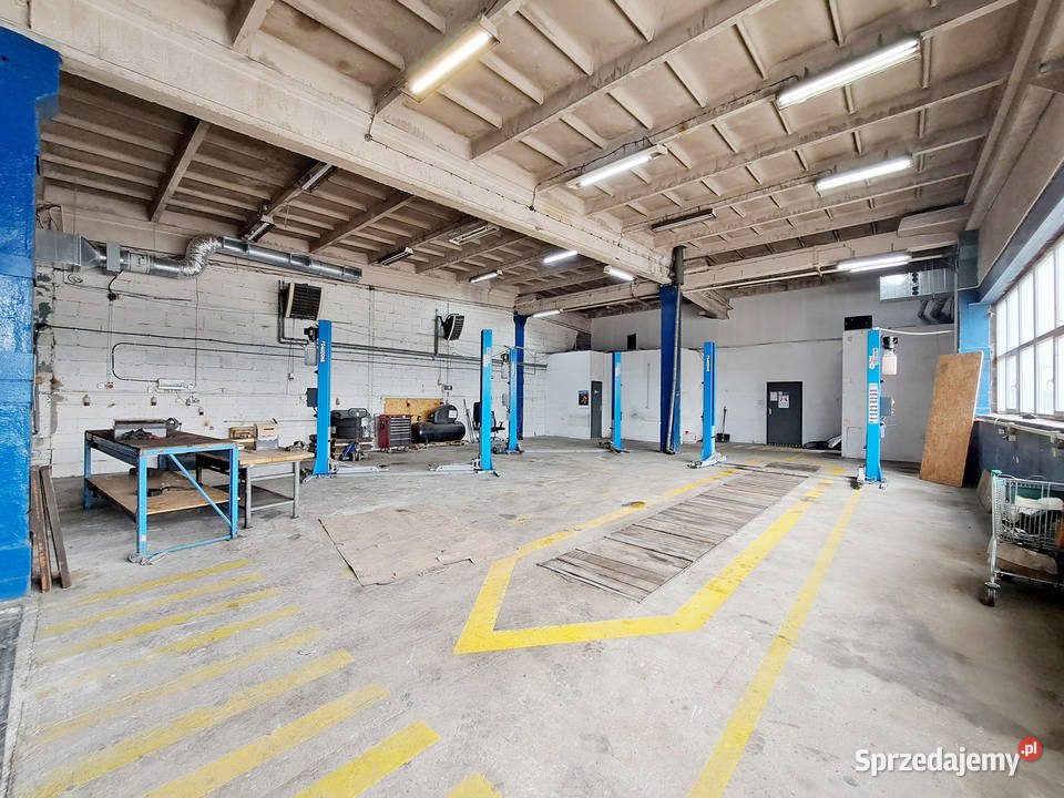 Do wynajęcia hala warsztatowa magazynowa plac Kraków