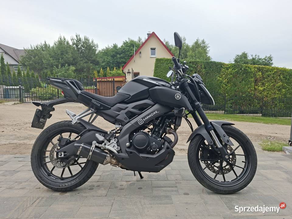 Yamaha mt125 2017 Dziechowo