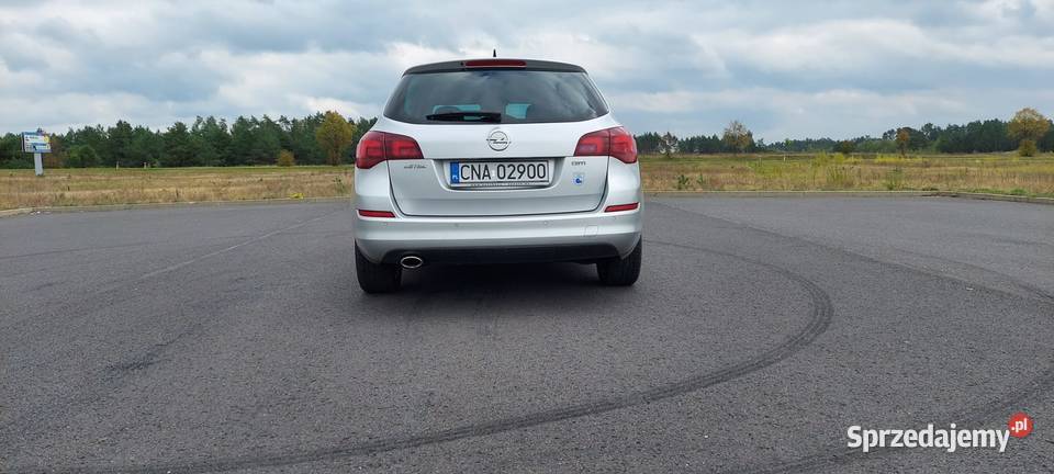 Opel Astra J 2012 światła do jazdy dziennej kujawsko-pomorskie Nakło nad Notecią