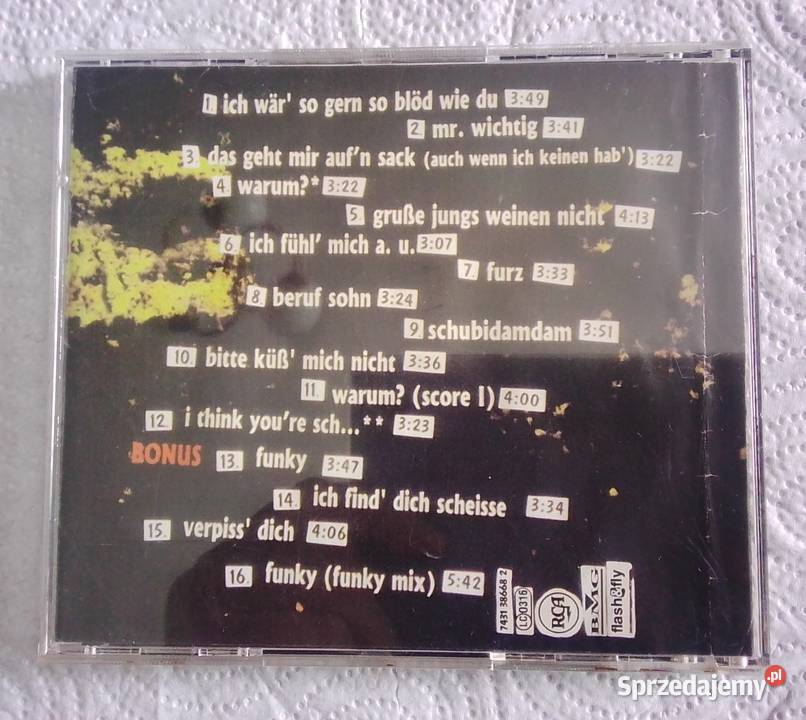 Klappe die 2te płyta cd pomorskie Gdynia