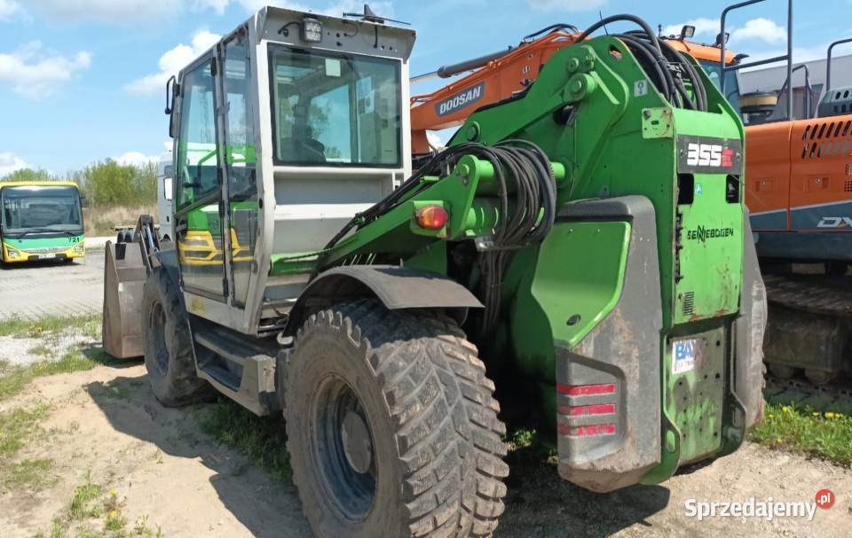 Ładowarka teleskopowa Sennebogen 355 E mth 4753 sprzedam