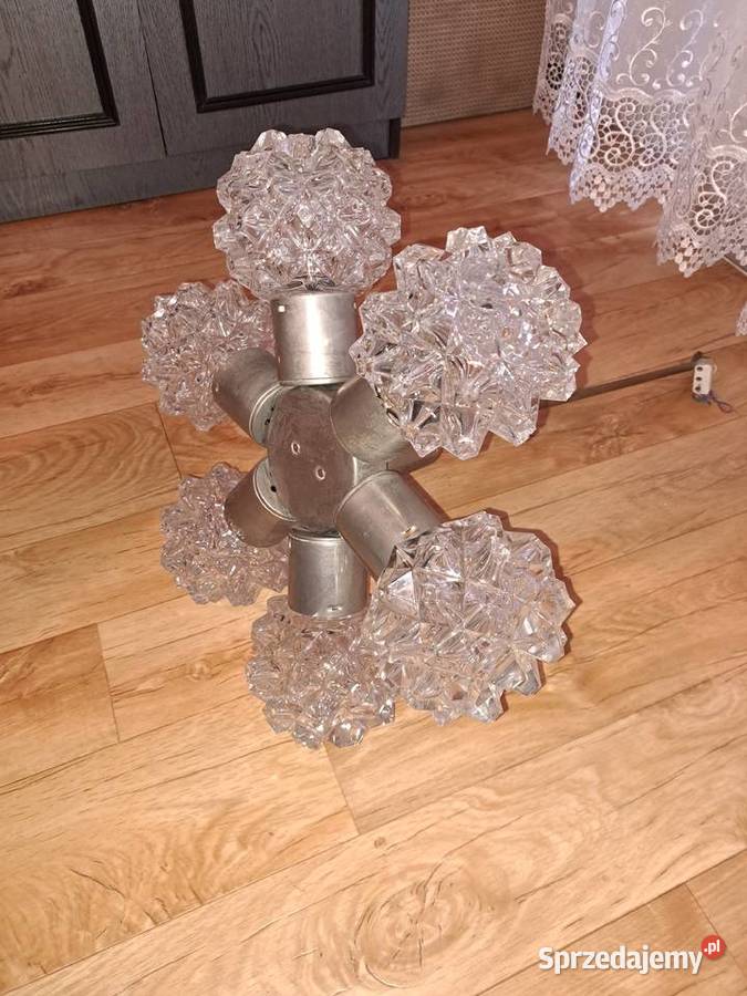Retro lampa wiszaca z 1964 roku firmy Kamenick Lampy wiszące Lubań