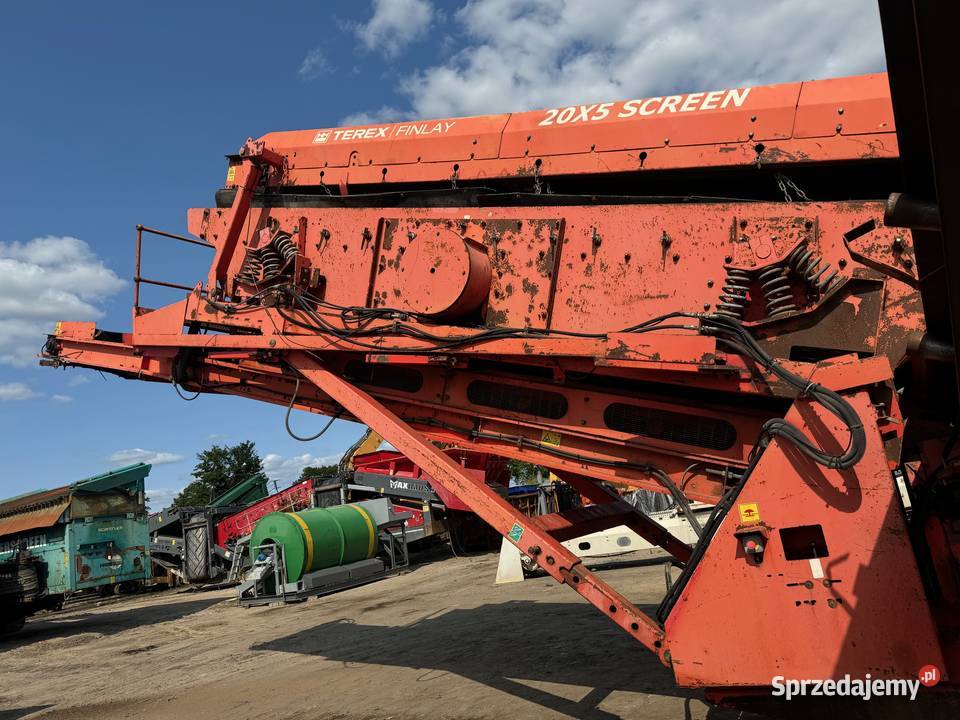 Terex Finlay 693 Mobilny przesiewacz pełny VAT Kołodziejewo